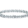 Tiffany & Co. Victoria cluster platinum diamond bracelet 6.01ct VS-F